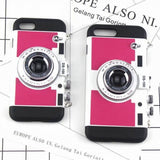 3D Camera Style iPhone Back Case Cover