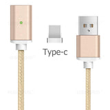 3in1 Magnetic Type-C Charging Cable for Android and iPhone