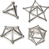 Creative Magnetic Sticks And Steel Spheres - 76pcs