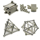 Creative Magnetic Sticks And Steel Spheres - 76pcs